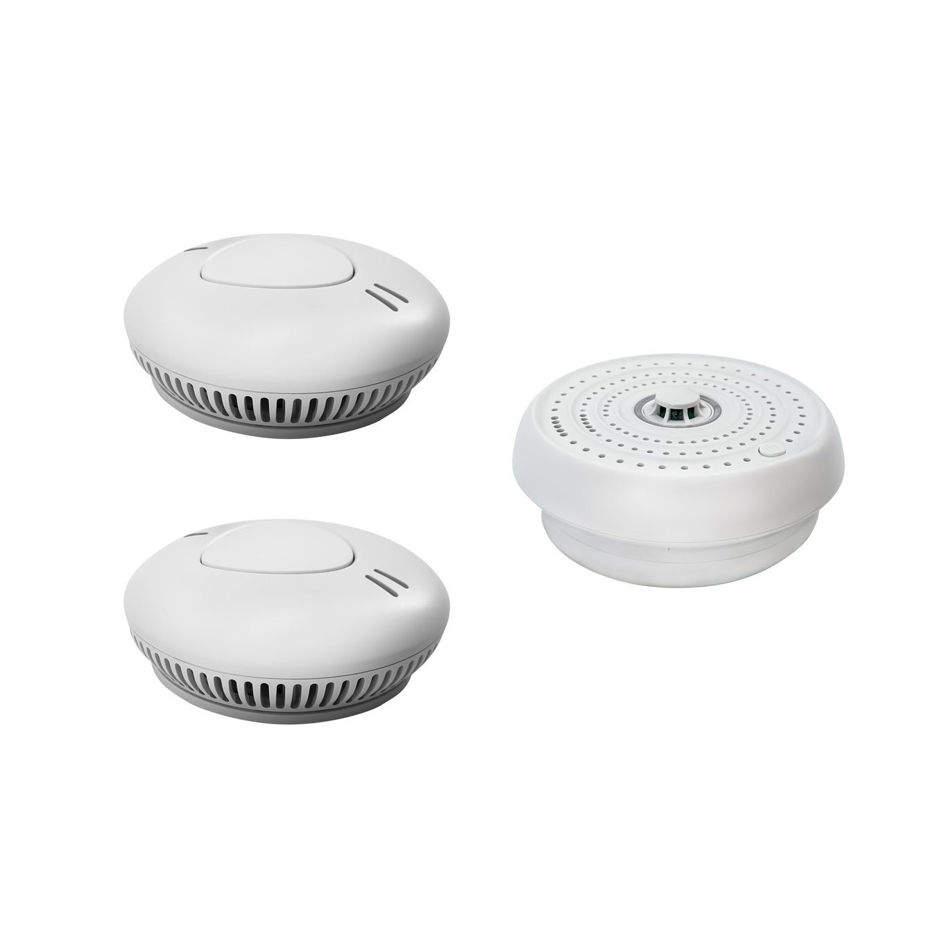 Zestaw Firexo 3 elementy ( 2x Alarm dymu i 1x Alarm ciepła)  z 10-letnią baterią