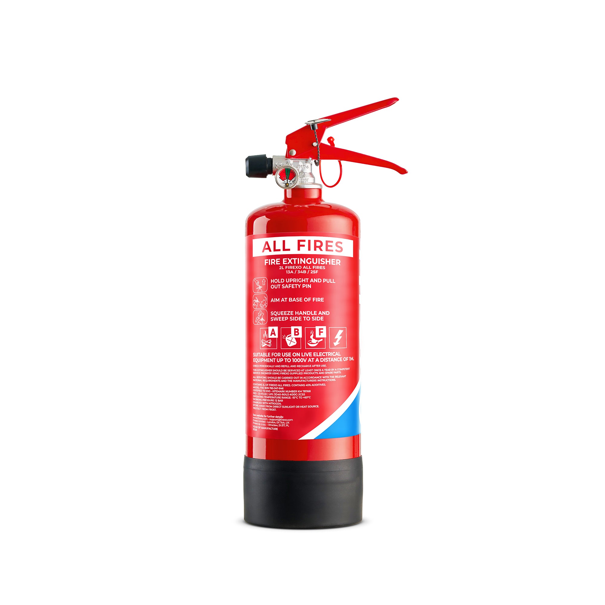 Firexo 2 Litre Fire Extinguisher
