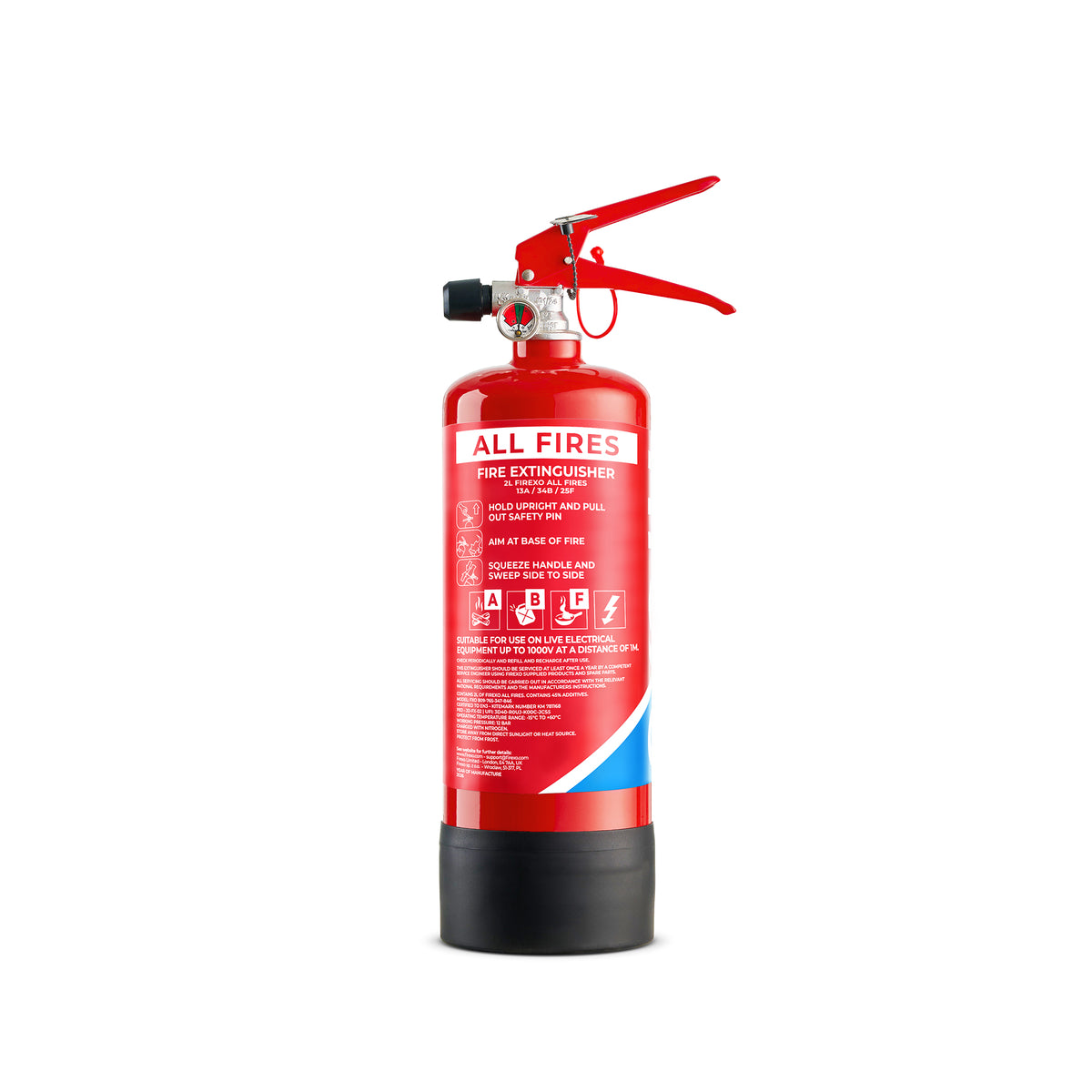 Zestaw gasniczy Firexo - 2 litry, 500 ml oraz Firexo saszetka gasnicza 