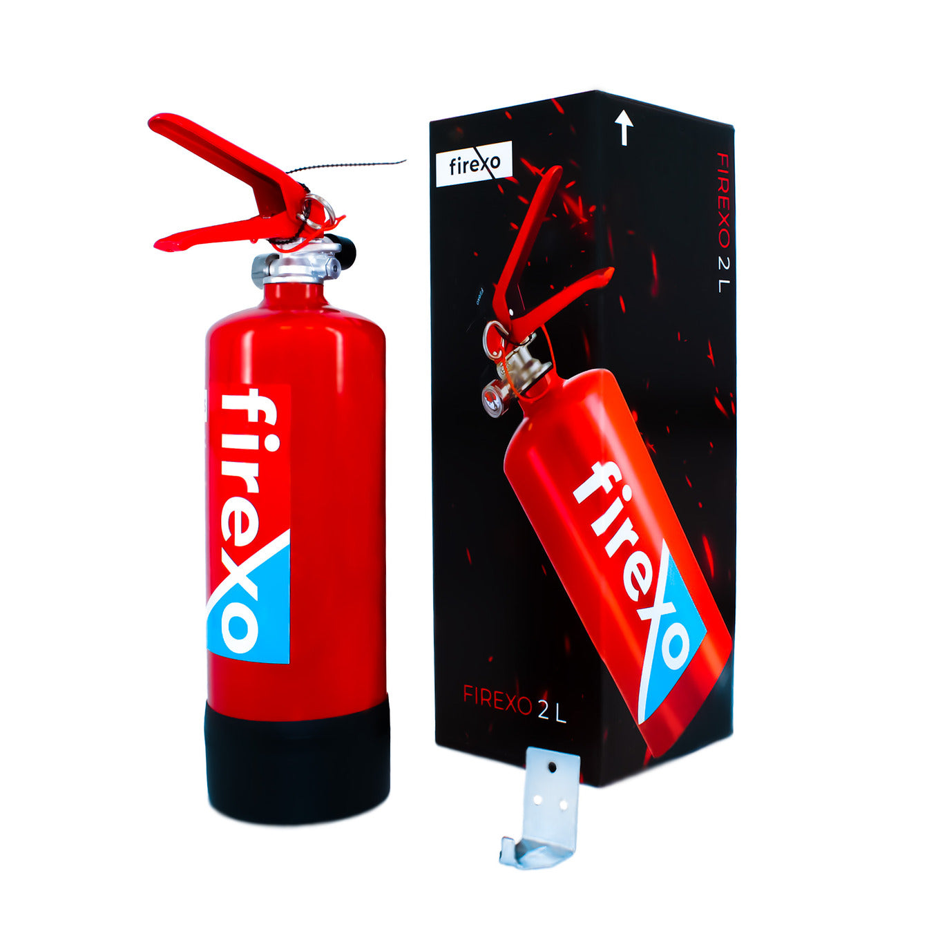 Firexo 2-litrowe gaśnice - Duo Pack 
