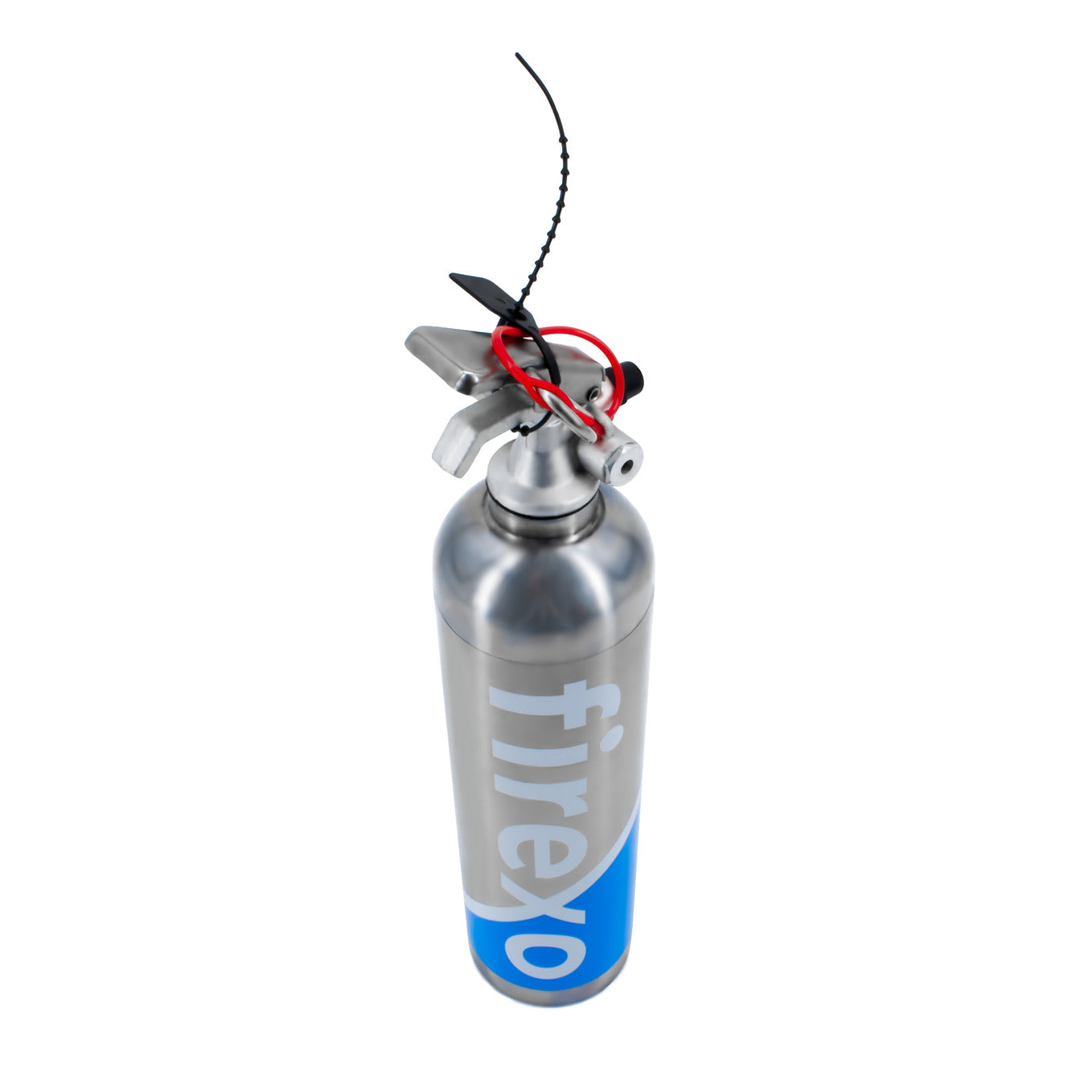 Firexo 500ml Small Fire Extinguisher in Stainless Steel