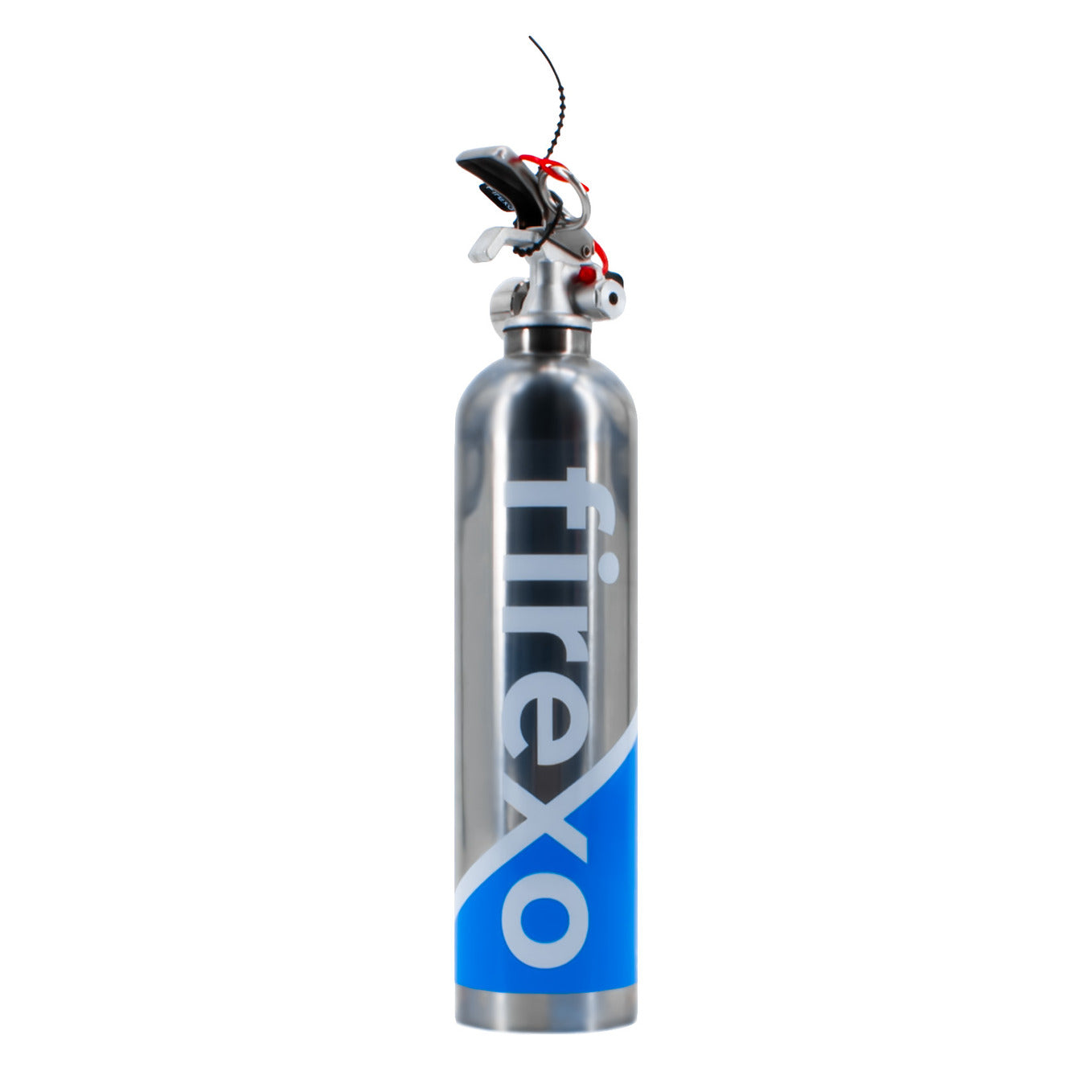 Firexo 500ml Small Fire Extinguisher in Stainless Steel