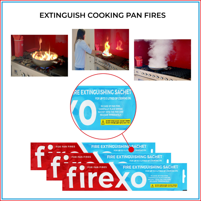 Firexo Pan Fire Extinguisher Sachet