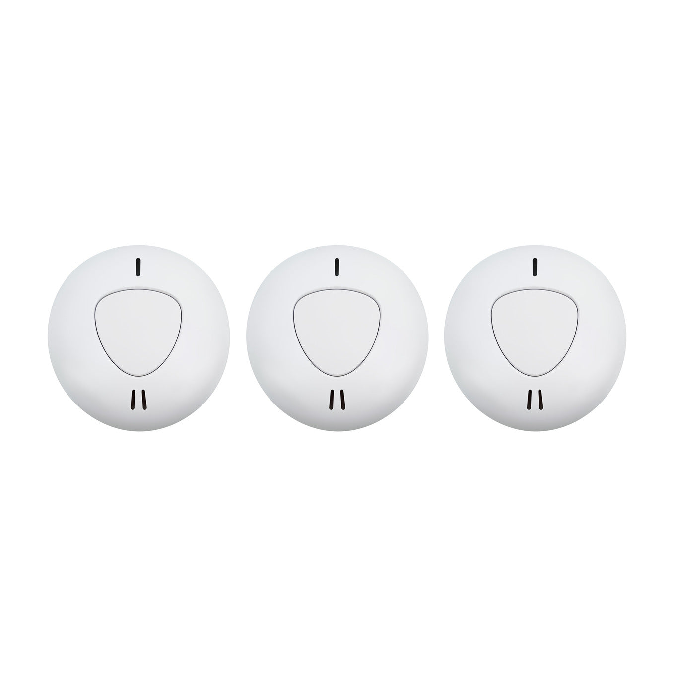 Firexo Interlinked Optical Smoke Alarm with 10 Year Tamper Proof Battery, can be interlinked with Firexo Carbon Monoxide Alarm and Firexo Heat Alarm (sold separately), White (3 Pack)
