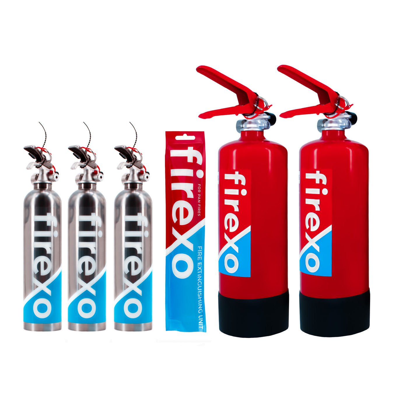 Firexo Small Office Fire Extinguisher Pack. (6 Items)